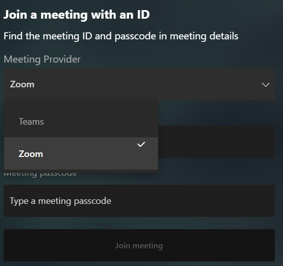 Join Zoom Call Step 2