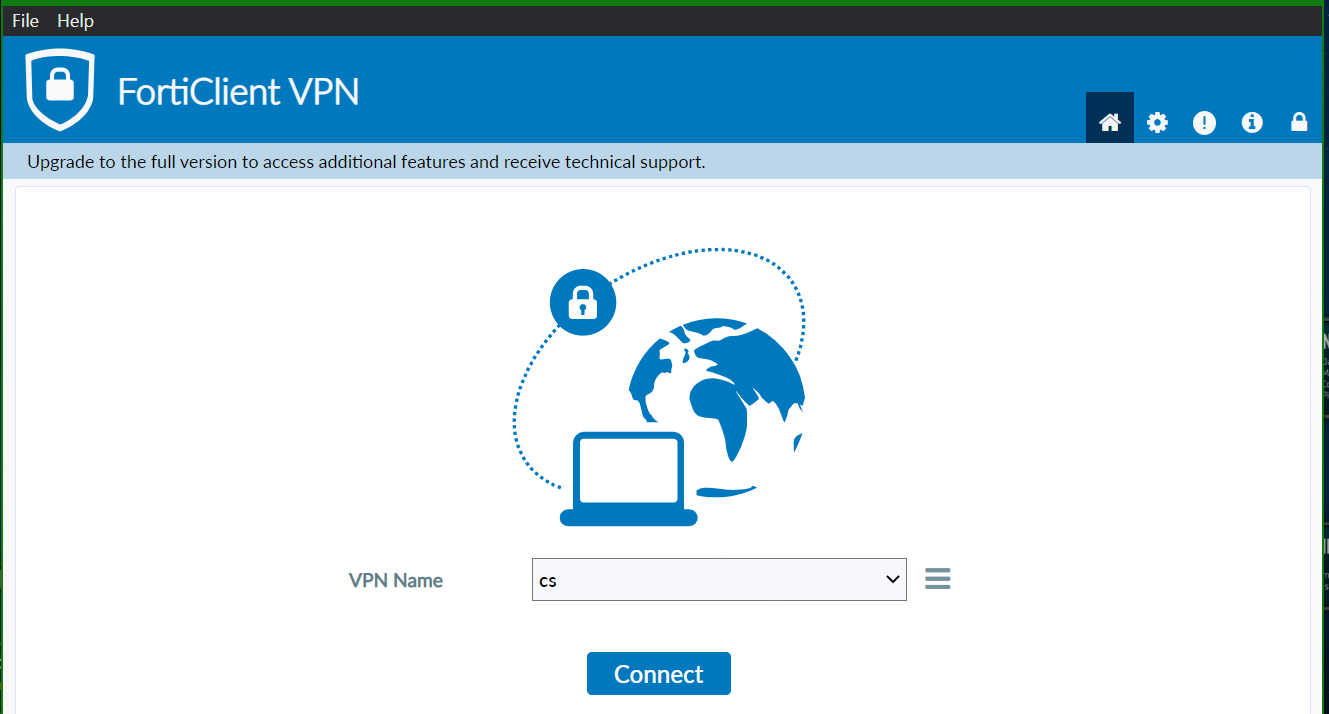 correct vpn