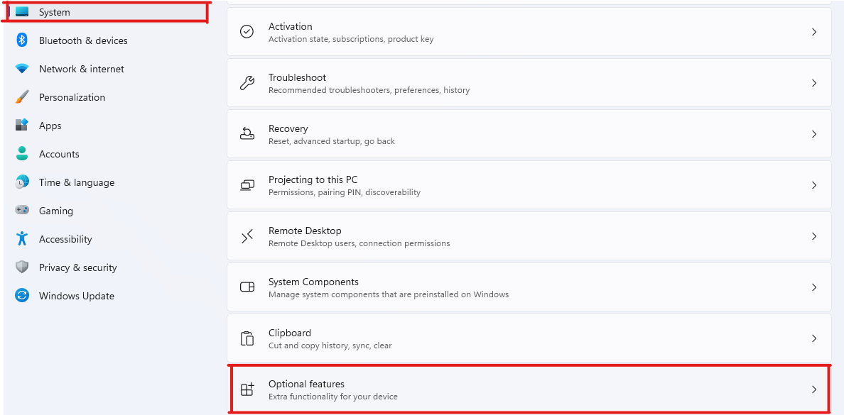 Windows SSH step 1